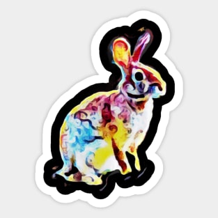 Hey Bunny Sticker